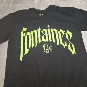 Fontaines DC Romance Tour 2024 Shirt Small Black Band Tee North America Dates